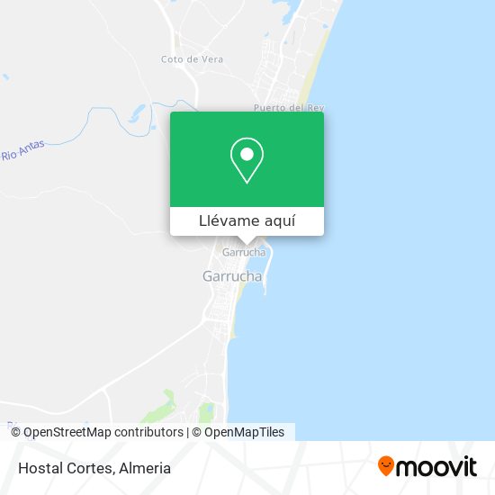 Mapa Hostal Cortes