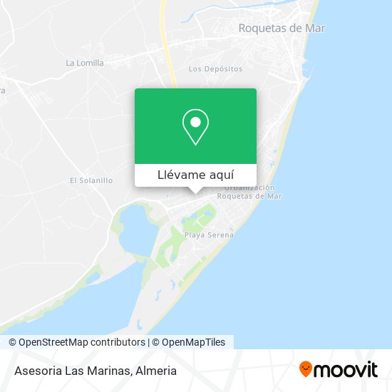 Mapa Asesoria Las Marinas