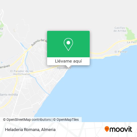 Mapa Heladeria Romana