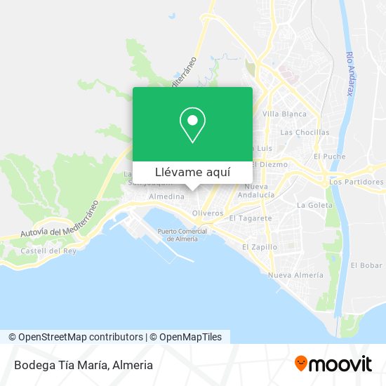 Mapa Bodega Tía María