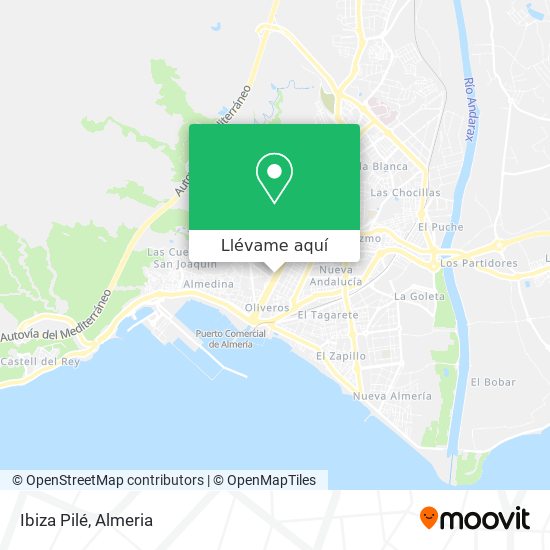 Mapa Ibiza Pilé