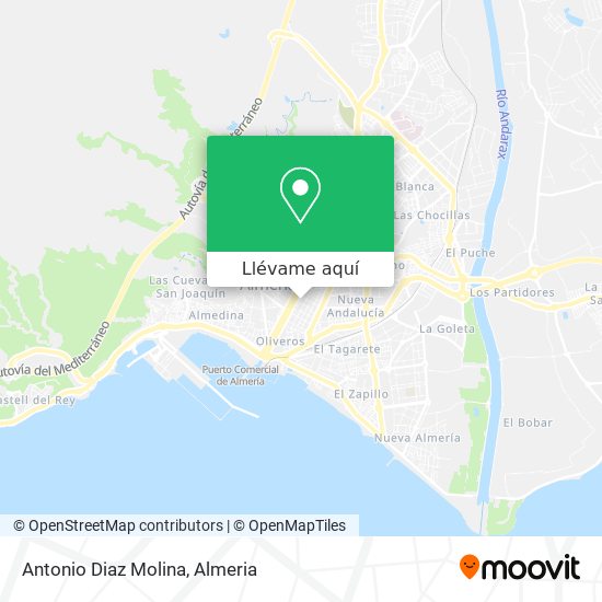 Mapa Antonio Diaz Molina