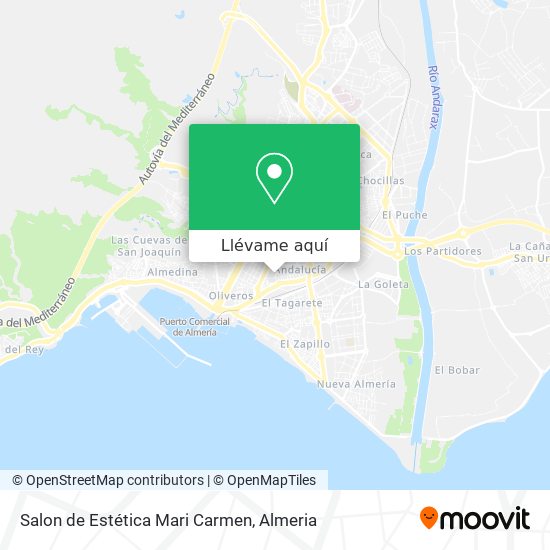 Mapa Salon de Estética Mari Carmen
