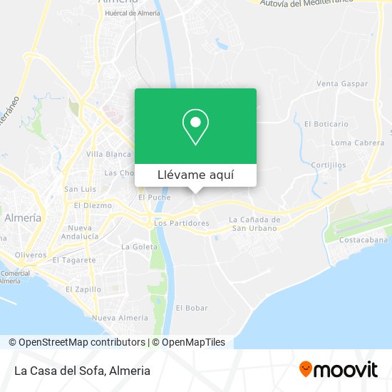 Mapa La Casa del Sofa