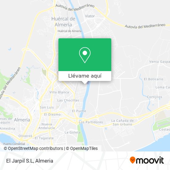 Mapa El Jarpil S.L