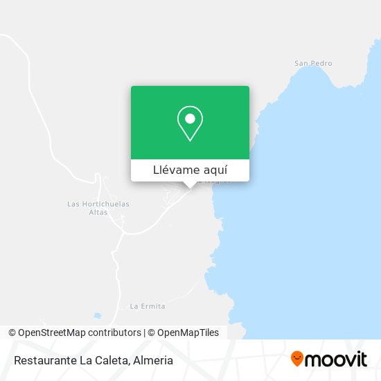 Mapa Restaurante La Caleta