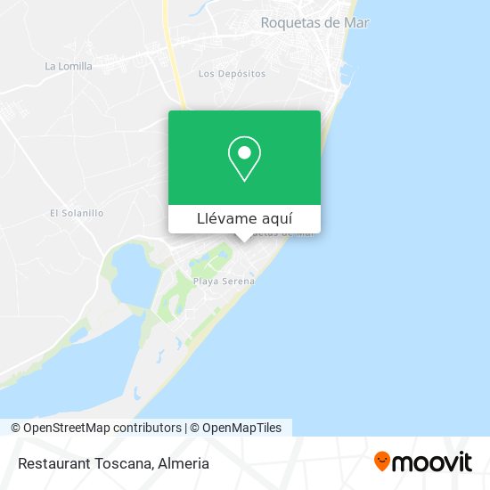 Mapa Restaurant Toscana