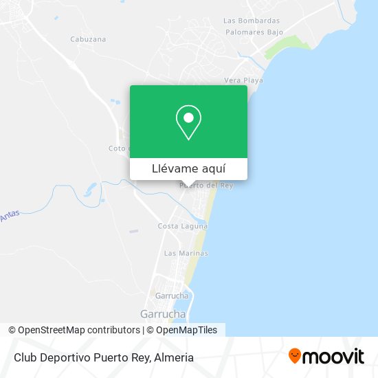 Mapa Club Deportivo Puerto Rey