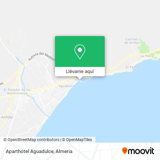 Mapa Aparthotel Aguadulce