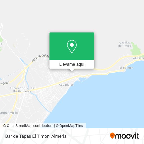 Mapa Bar de Tapas El Timon