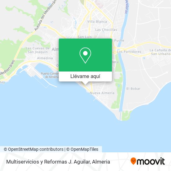 Mapa Multiservicios y Reformas J. Aguilar