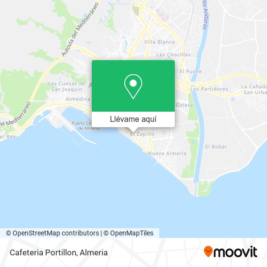 Mapa Cafeteria Portillon