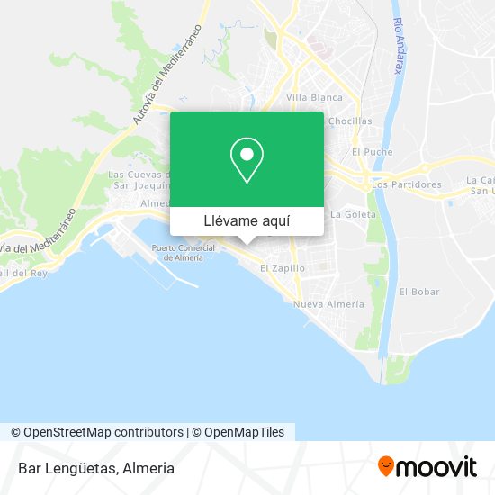 Mapa Bar Lengüetas