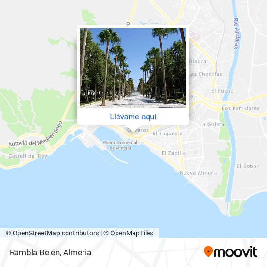 Mapa Rambla Belén