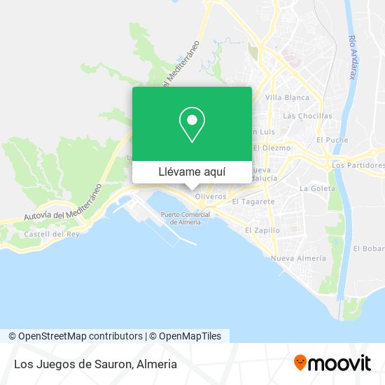 Mapa Los Juegos de Sauron