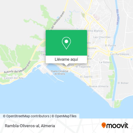 Mapa Rambla-Oliveros-al