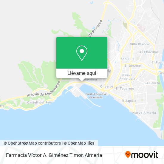 Mapa Farmacia Víctor A. Giménez Timor