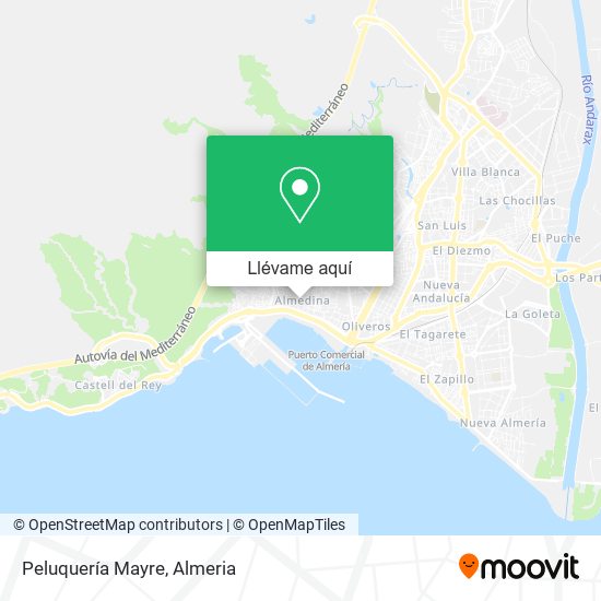 Mapa Peluquería Mayre