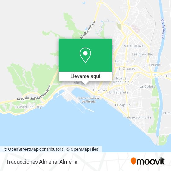 Mapa Traducciones Almería