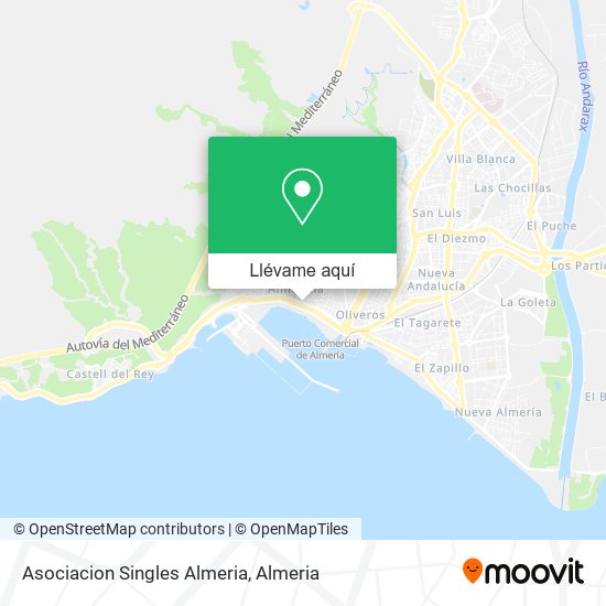 Mapa Asociacion Singles Almeria