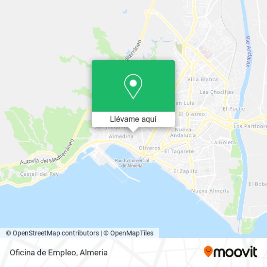 Mapa Oficina de Empleo