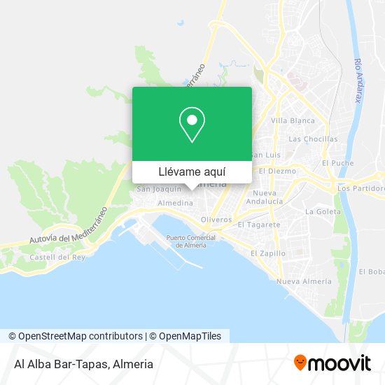 Mapa Al Alba Bar-Tapas