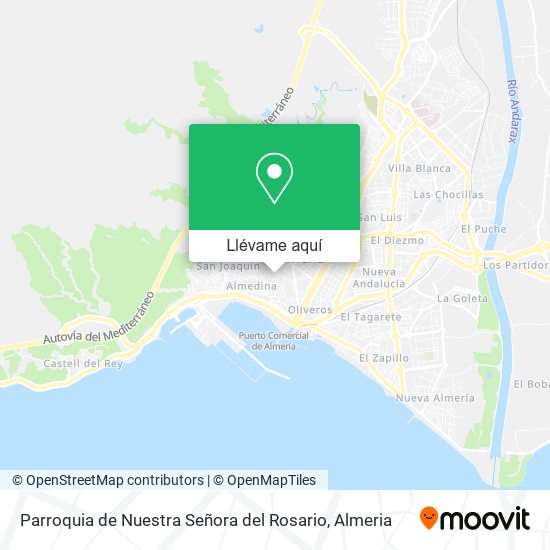 Mapa Parroquia de Nuestra Señora del Rosario