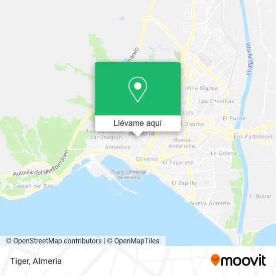 Mapa Tiger