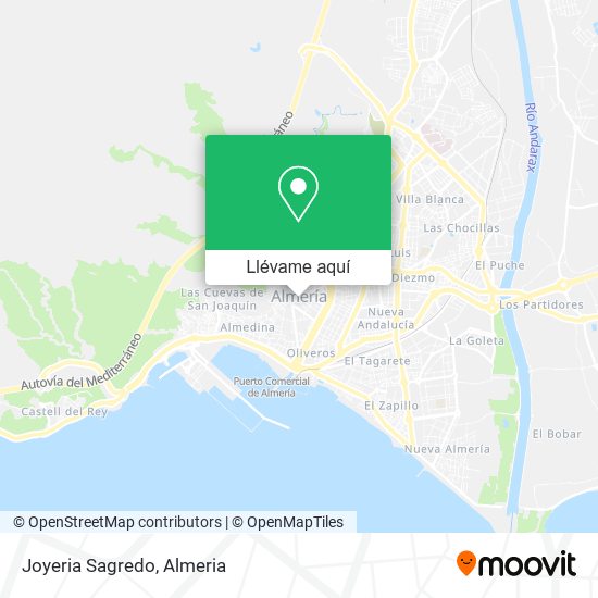 Mapa Joyeria Sagredo