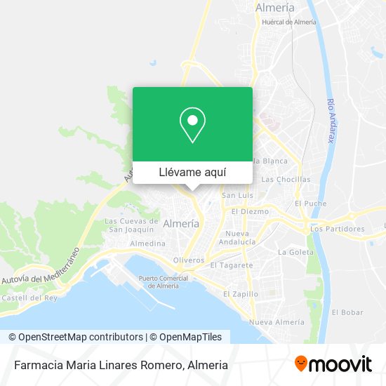 Mapa Farmacia Maria Linares Romero