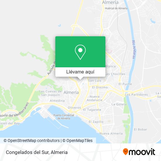 Mapa Congelados del Sur