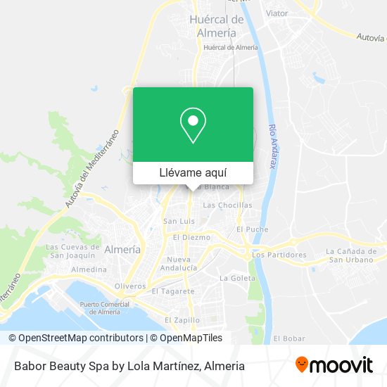 Mapa Babor Beauty Spa by Lola Martínez