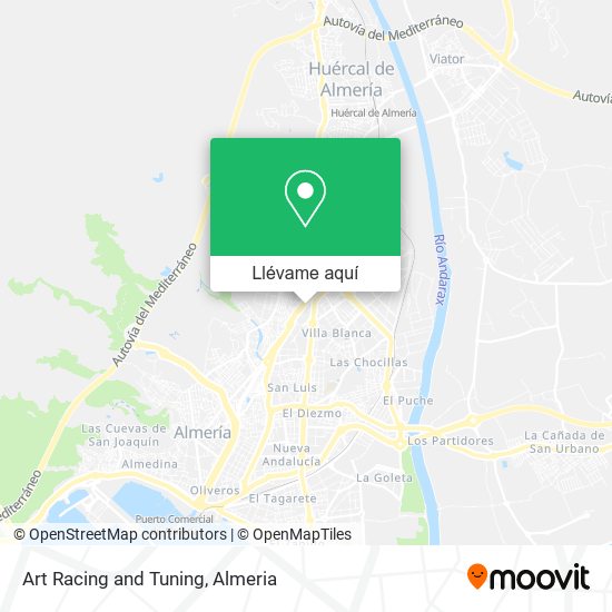Mapa Art Racing and Tuning