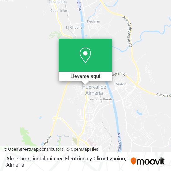 Mapa Almerama, instalaciones Electricas y Climatizacion