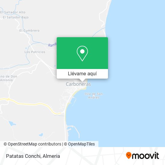 Mapa Patatas Conchi