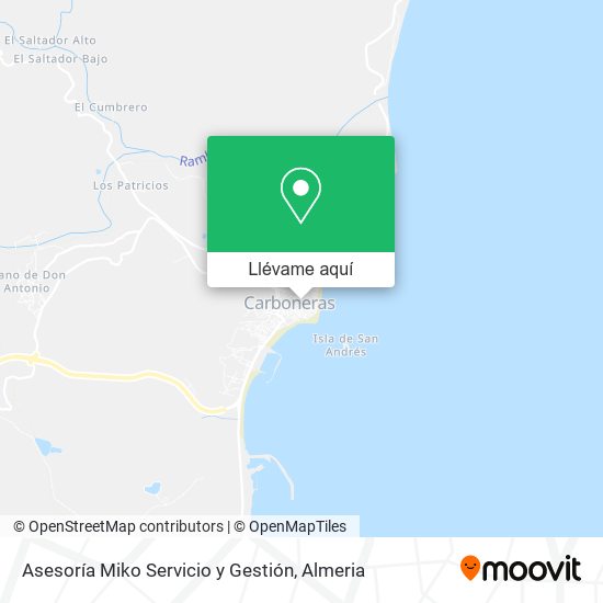 Mapa Asesoría Miko Servicio y Gestión