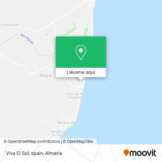 Mapa Viva El Sol, spain