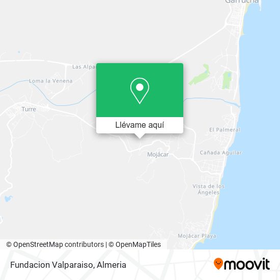 Mapa Fundacion Valparaiso