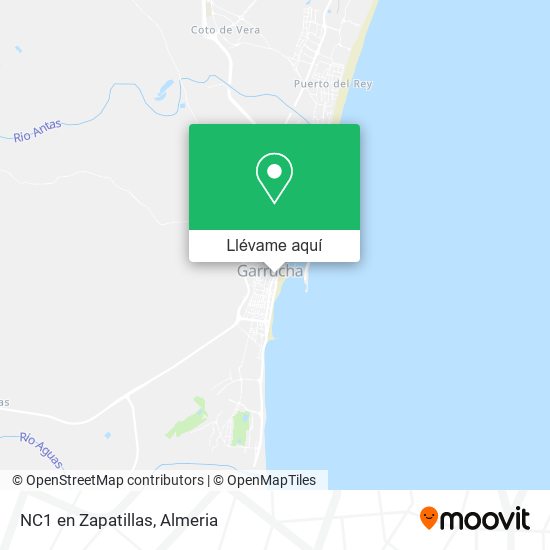 Mapa NC1 en Zapatillas