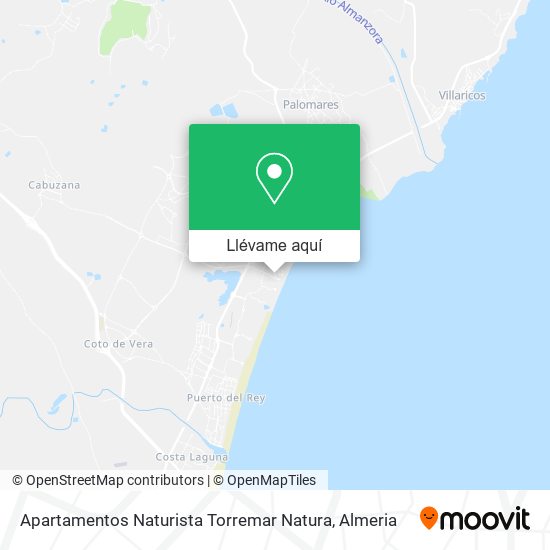 Mapa Apartamentos Naturista Torremar Natura