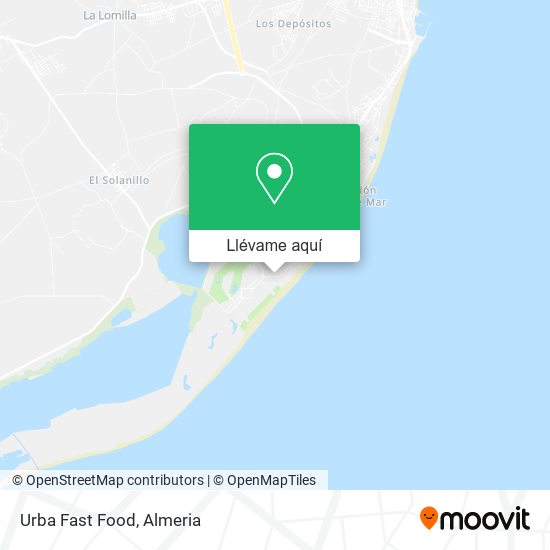 Mapa Urba Fast Food
