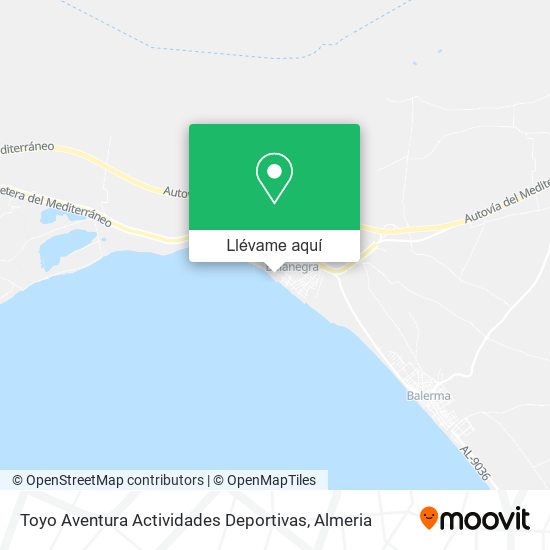Mapa Toyo Aventura Actividades Deportivas