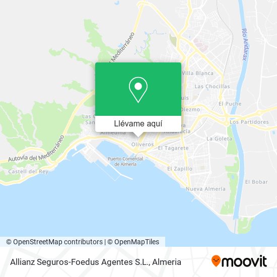 Mapa Allianz Seguros-Foedus Agentes S.L.