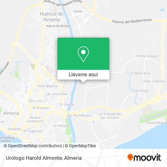 Mapa Urólogo Harold Almonte