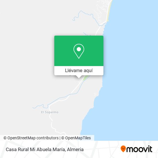 Mapa Casa Rural Mi Abuela María
