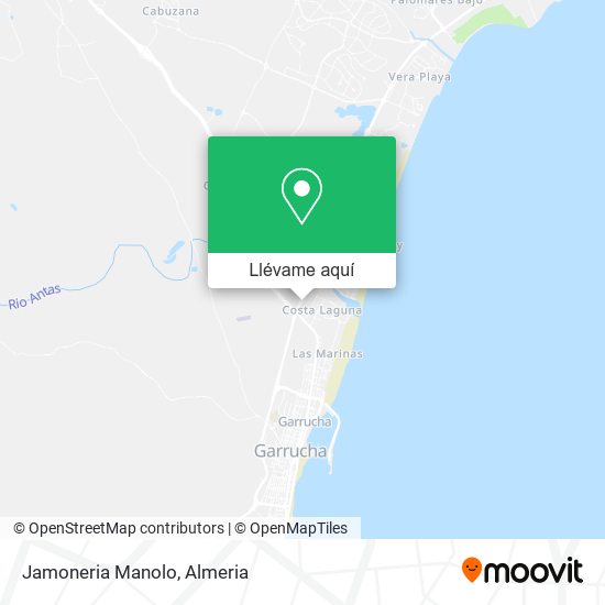 Mapa Jamoneria Manolo