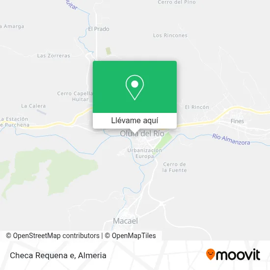 Mapa Checa Requena e