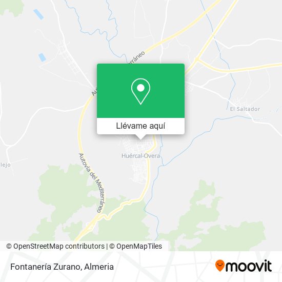 Mapa Fontanería Zurano
