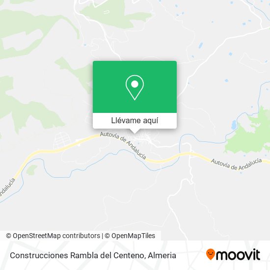 Mapa Construcciones Rambla del Centeno
