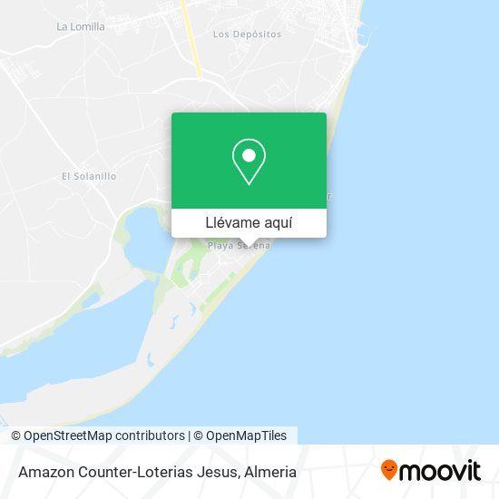 Mapa Amazon Counter-Loterias Jesus
